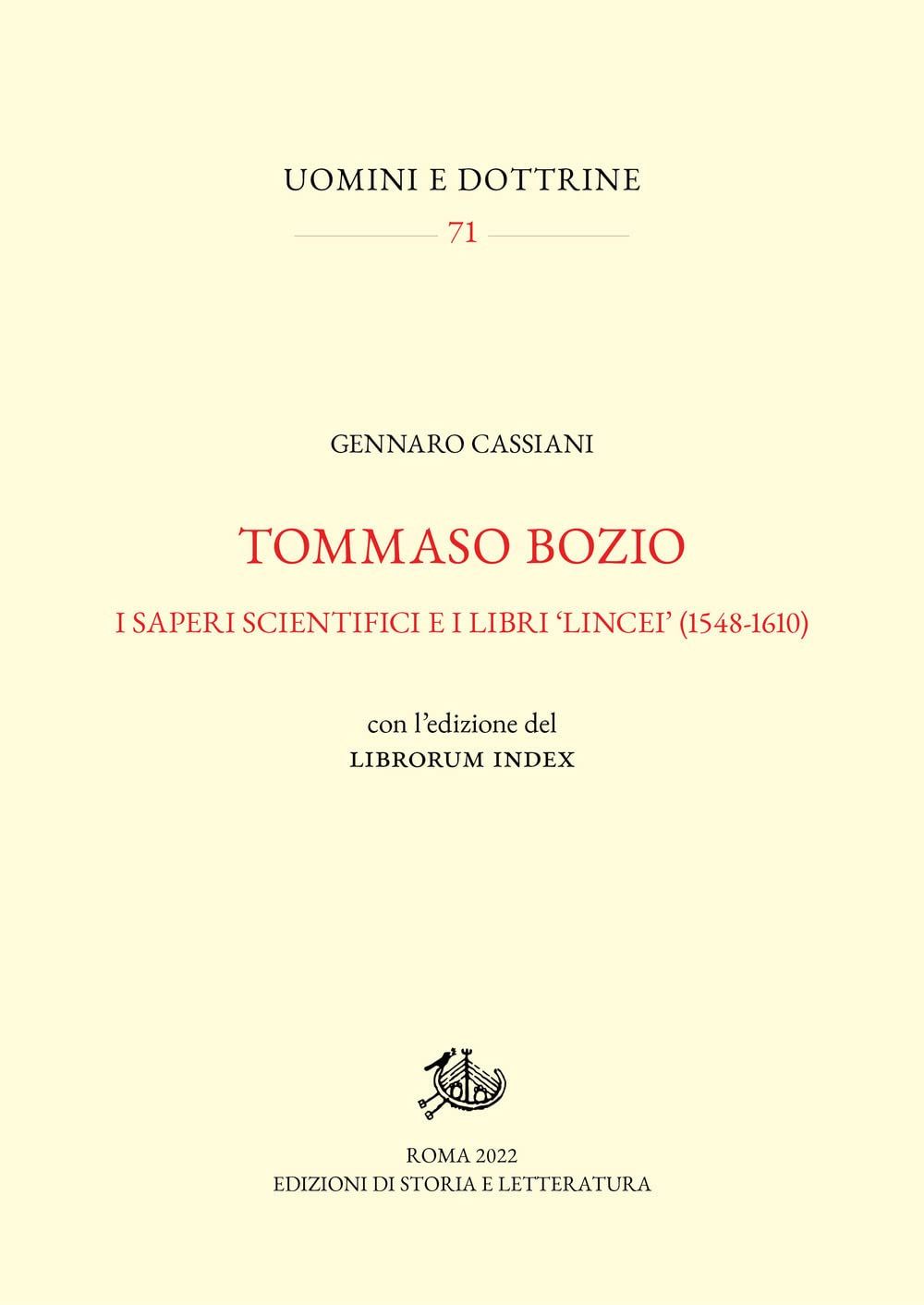 EDIZIONI DI STORIA E LETTERATURA 5984138