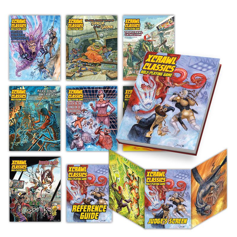 LIbri Lasalle Brendan - Xcc Rpg: Xcrawl Classics Complete Collection NUOVO SIGILLATO EDIZIONE DEL SUBITO DISPONIBILE