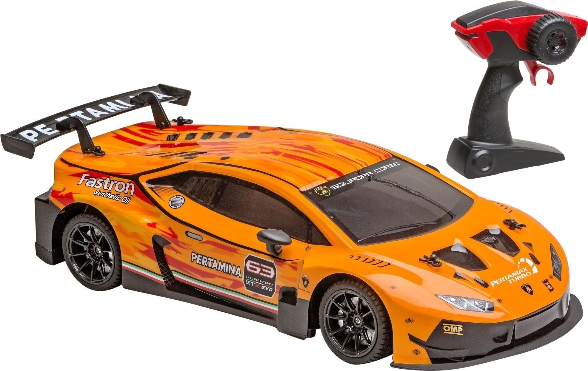 Merchandising Reel Toys: Lamborghini Huracan Gt3 1:12 - Con NUOVO SIGILLATO EDIZIONE DEL SUBITO DISPONIBILE 2.4 ghz arancione usb