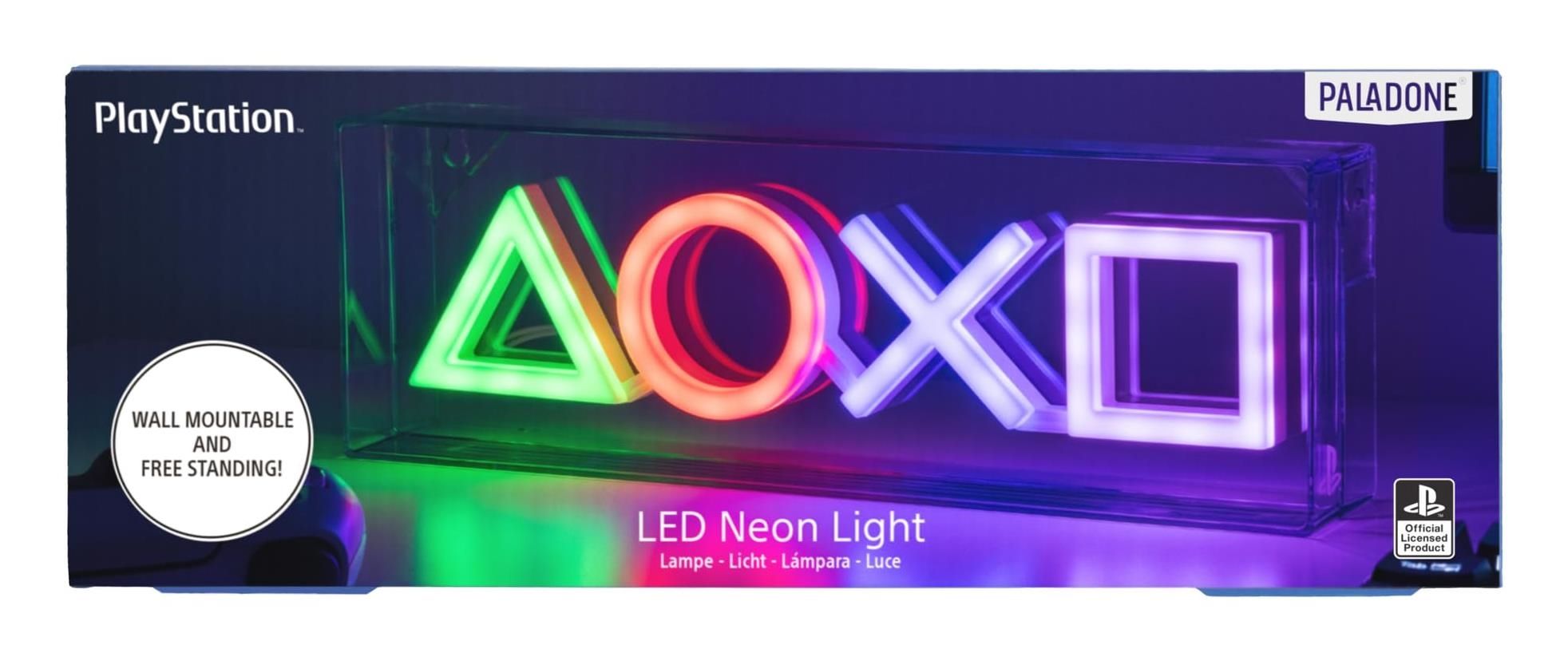 Merchandising Playstation:  - Led Neon Light NUOVO SIGILLATO EDIZIONE DEL SUBITO DISPONIBILE