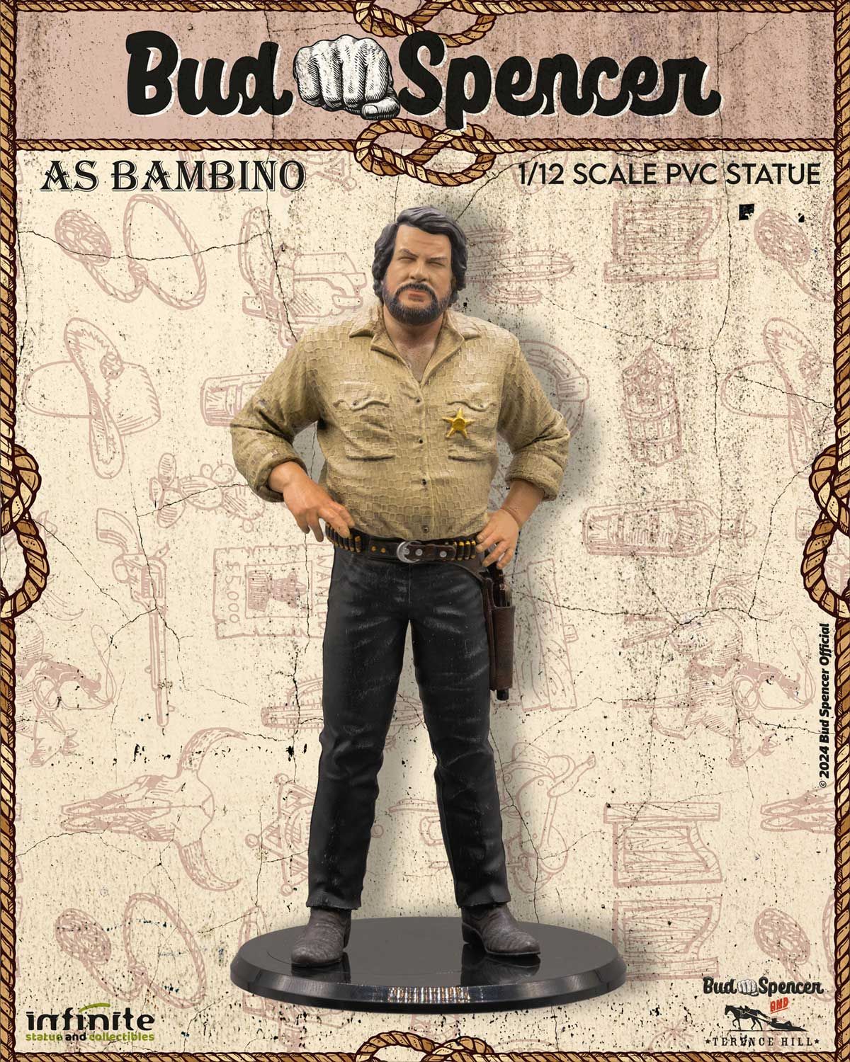 Merchandising Bud Spencer:  - As Pvc Statuetta NUOVO SIGILLATO EDIZIONE DEL SUBITO DISPONIBILE bambino