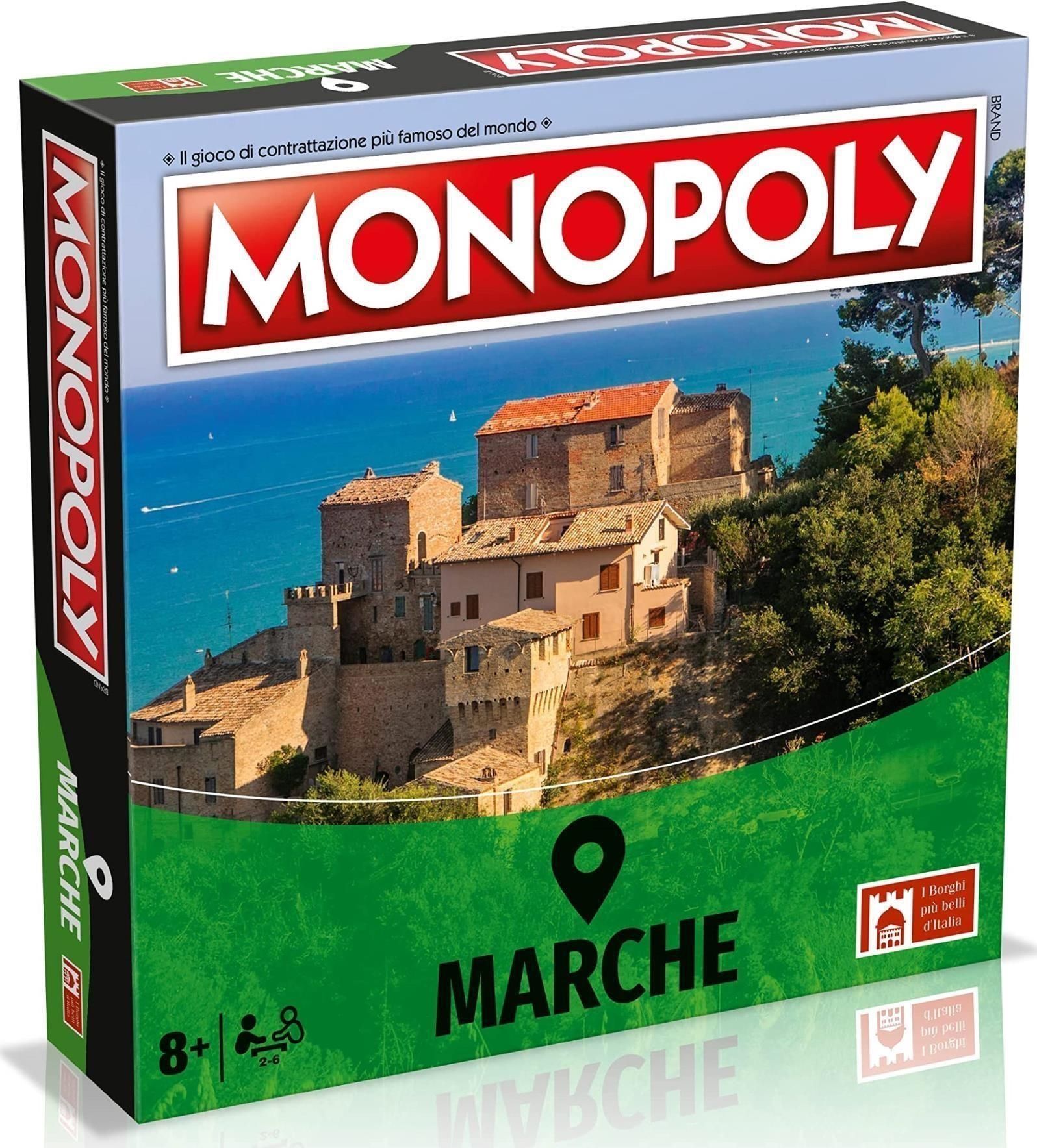 Merchandising Monopoly: I Borghi Piu Belli DItalia - Marche NUOVO SIGILLATO EDIZIONE DEL SUBITO DISPONIBILE