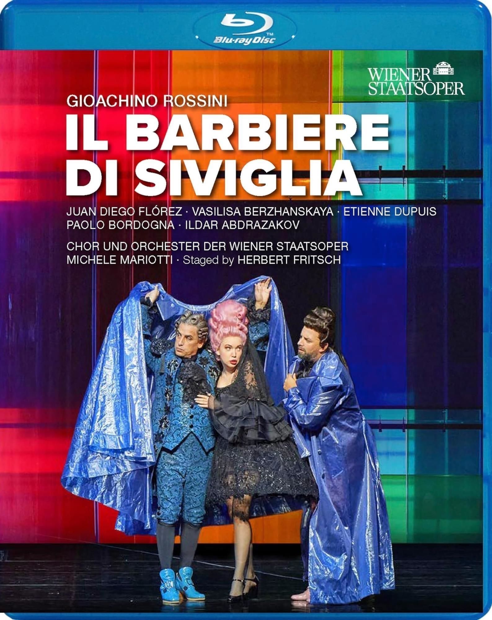 Music Gioacchino Rossini - Il Barbiere Di Siviglia NUOVO SIGILLATO EDIZIONE DEL SUBITO DISPONIBILE blu-ray