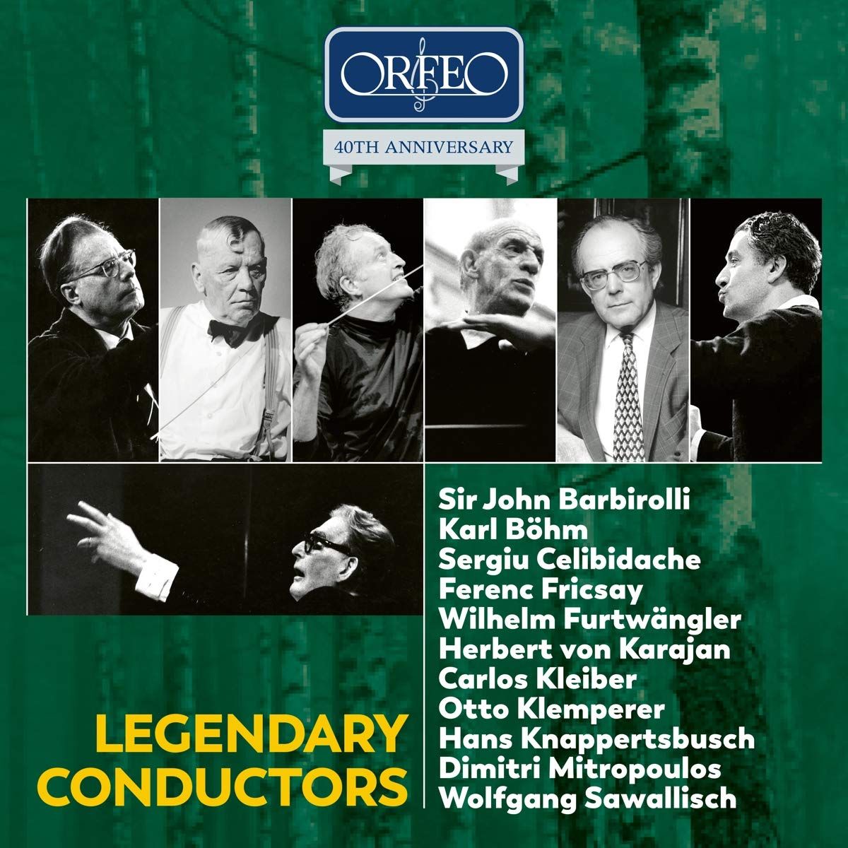 Audio Cd Legendary Conductors: 40Th Anniversary Edition Various 10 Cd NUOVO SIGILLATO EDIZIONE DEL SUBITO DISPONIBILE