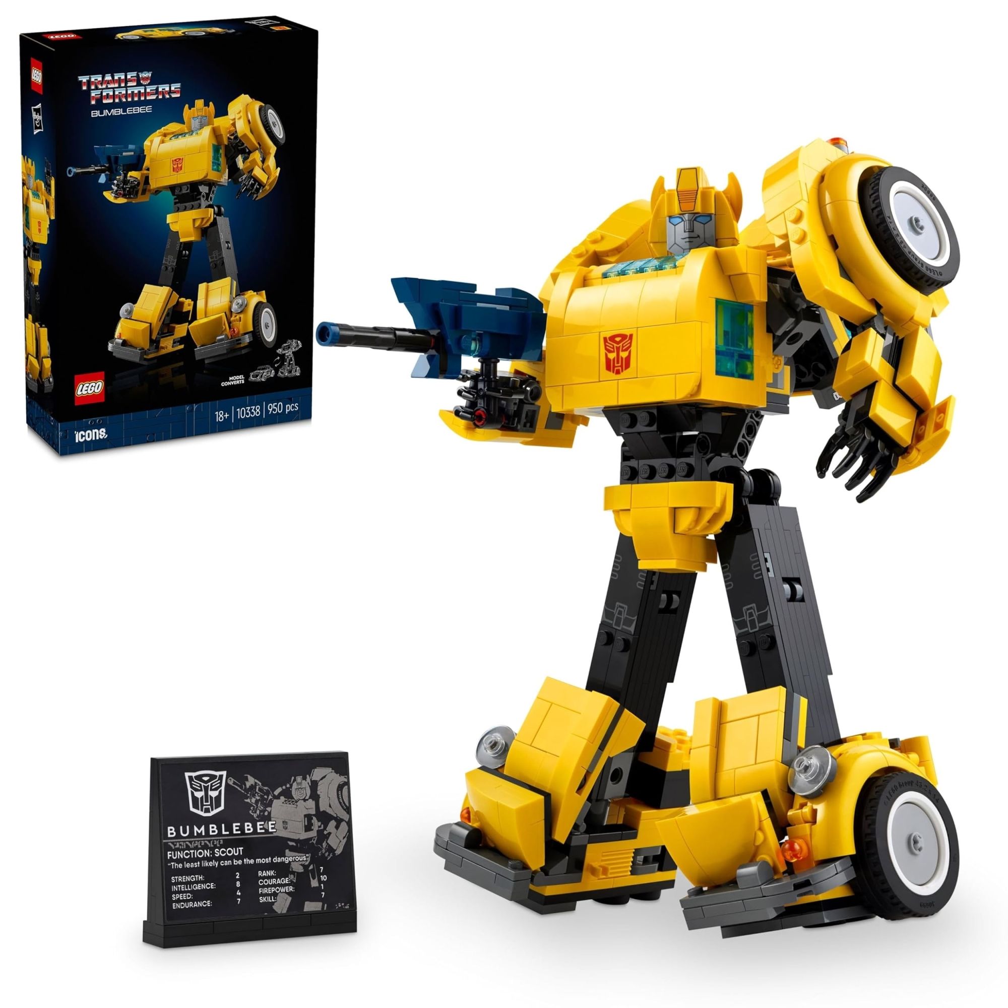 Merchandising : 10338 - Icons - Transformers - Bumblebee NUOVO SIGILLATO EDIZIONE DEL SUBITO DISPONIBILE