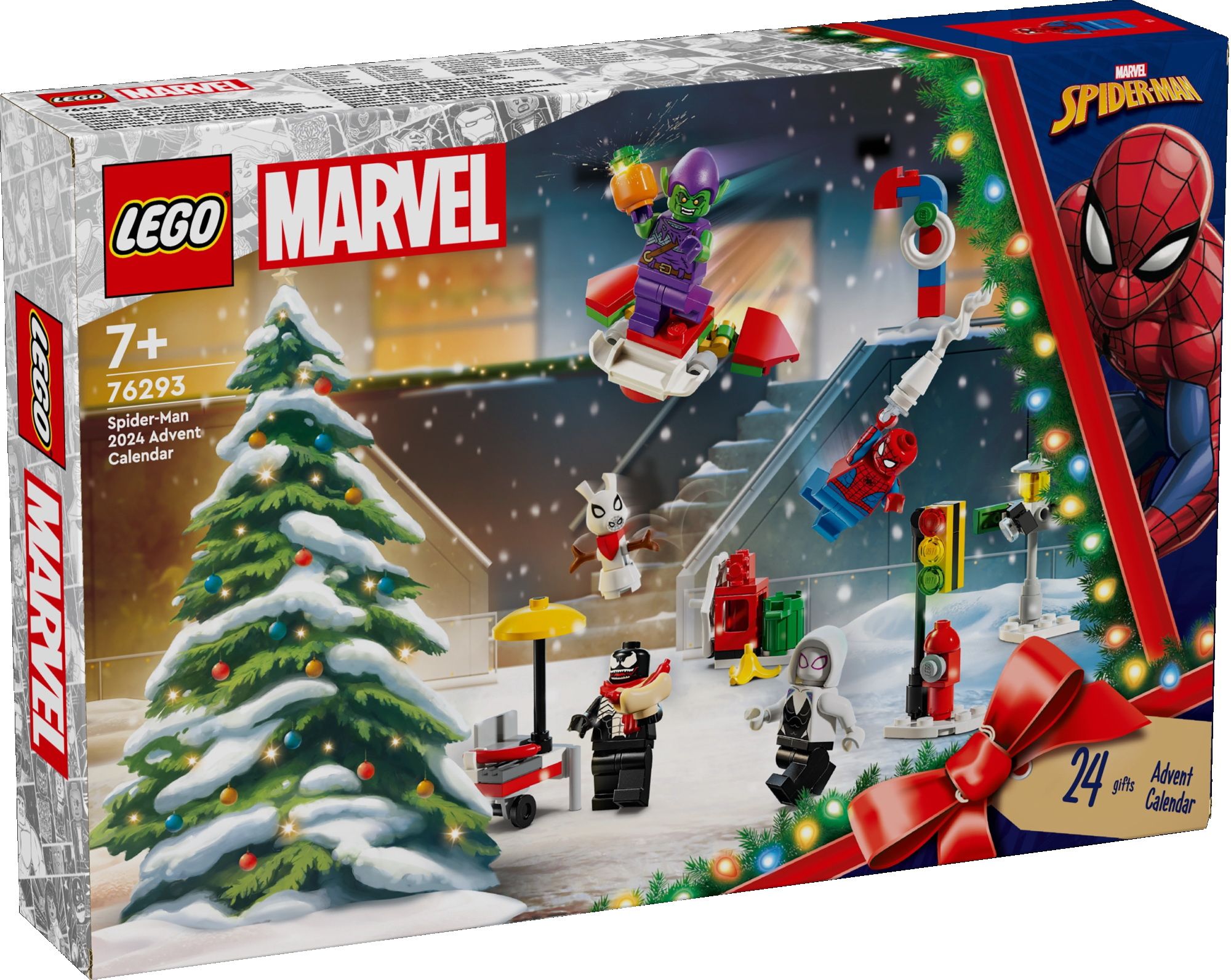 Merchandising : 76293 - Super Heroes Marvel - Calendario DellAvvento 2024 Spider-Man NUOVO SIGILLATO EDIZIONE DEL SUBITO DISPONIBILE