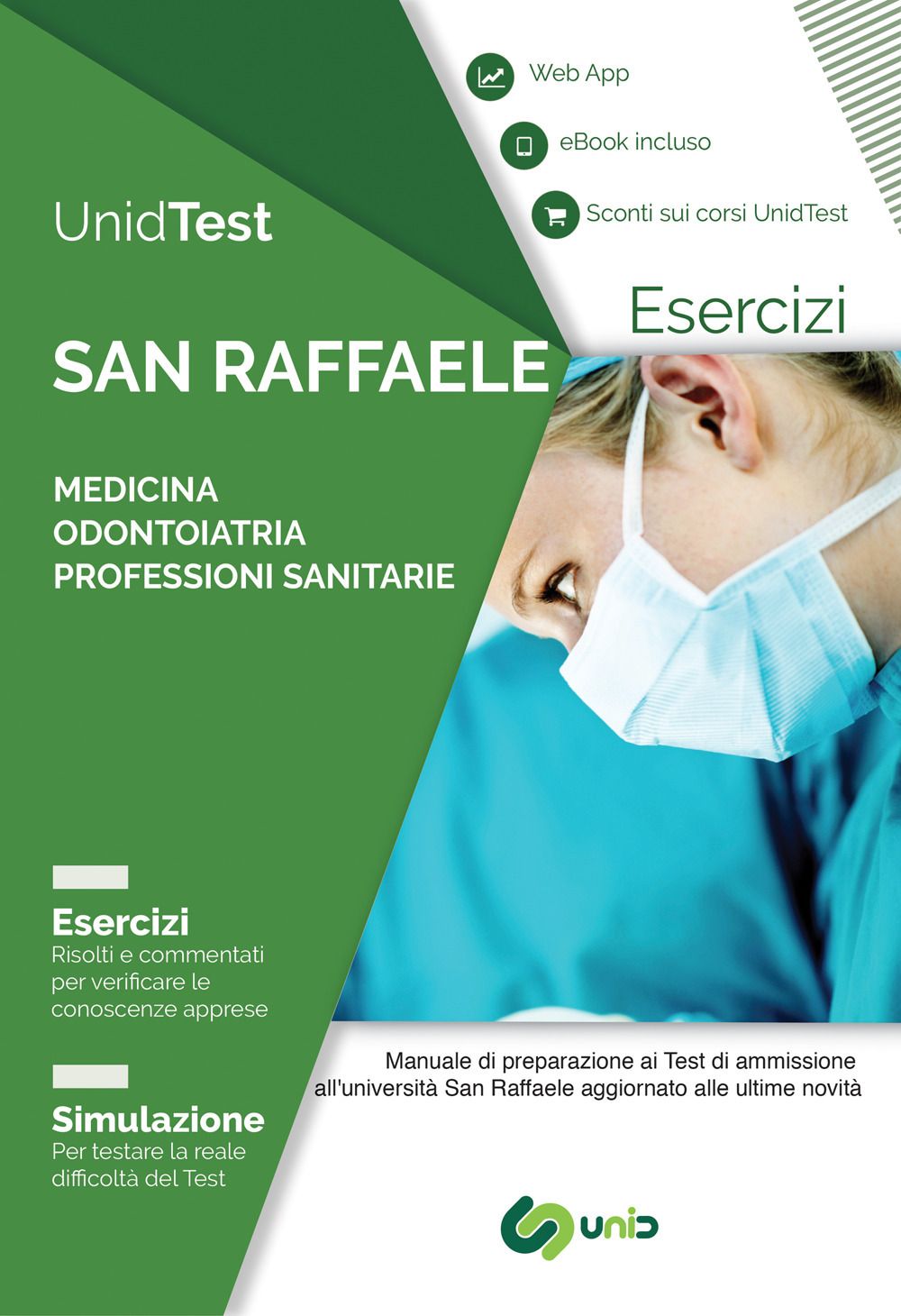 Libri . Universita San Raffaele. Eserciziario Commentato E Web App Per La Preparazione Al Test Di Ammissione A Medicina Odontoiatria E Professioni NUOVO SIGILLATO EDIZIONE DEL SUBITO DISPONIBILE
