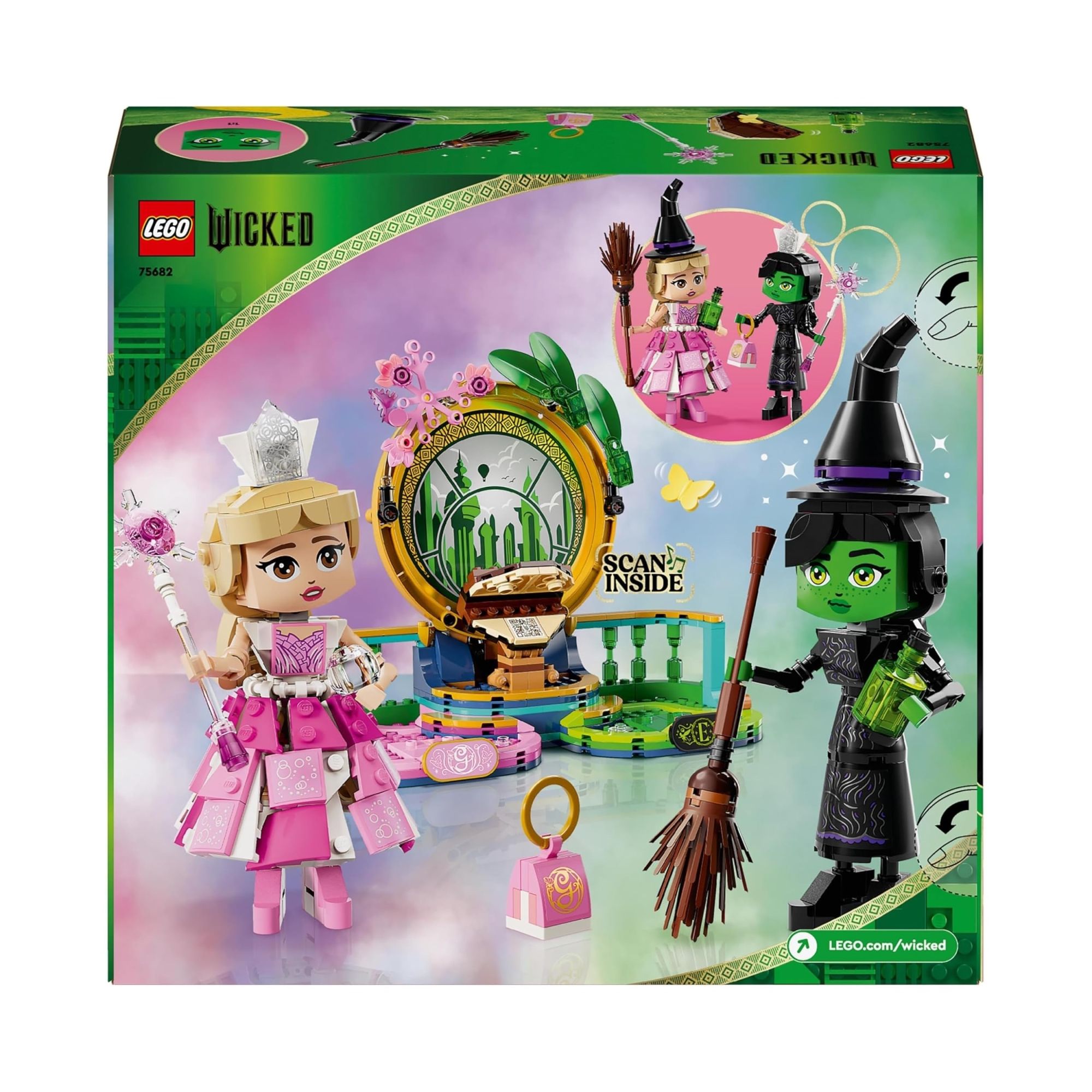 Merchandising : 75682 - Disney Wicked - Personaggi Di Elphaba E Glinda NUOVO SIGILLATO EDIZIONE DEL SUBITO DISPONIBILE