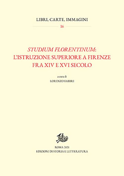 EDIZIONI DI STORIA E LETTERATURA 5399263