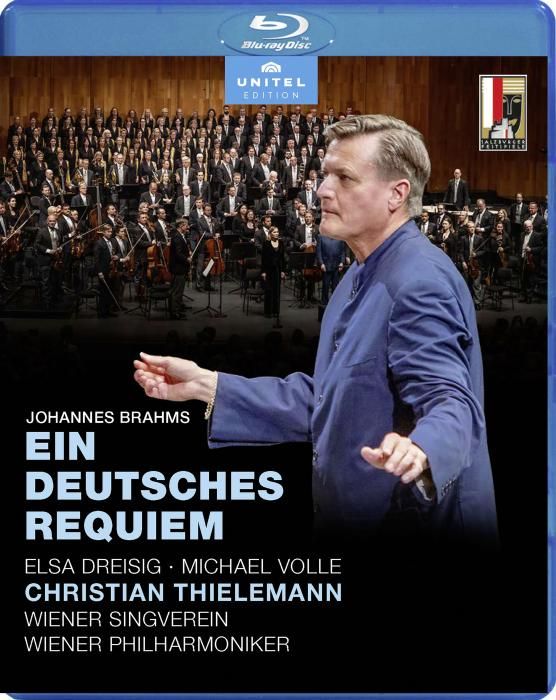 Music Johannes Brahms - Ein Deutsches Requiem NUOVO SIGILLATO EDIZIONE DEL SUBITO DISPONIBILE blu-ray