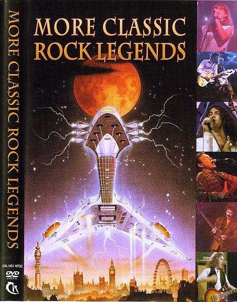 Music Dvd Various Deep Purple Uriah Heep Black Sabbath John Wetton Barclay James Harvest Jack Bruce Fo - More Classic Rock Legends NUOVO SIGILLATO EDIZIONE DEL SUBITO DISPONIBILE