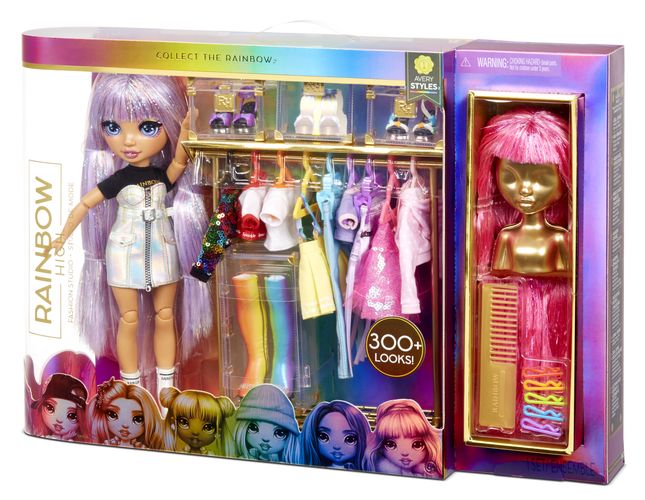 Merchandising Rainbow High: Fashion Studio NUOVO SIGILLATO EDIZIONE DEL SUBITO DISPONIBILE