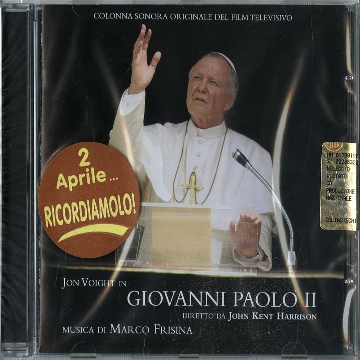 Audio Cd Marco Frisina - Giovanni Paolo II NUOVO SIGILLATO EDIZIONE DEL DISPO ENTRO UN MESE SU ORDINAZIONE