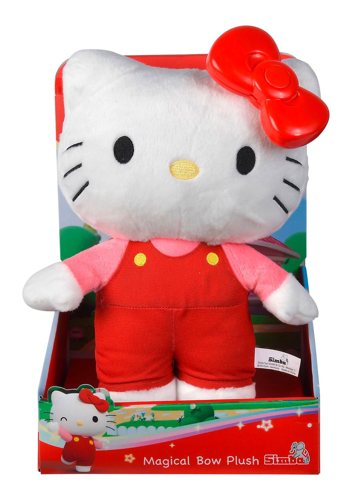 Merchandising Hello Kitty:  - Magic Bow Peluche Cm.30 Con Suoni NUOVO SIGILLATO EDIZIONE DEL SUBITO DISPONIBILE