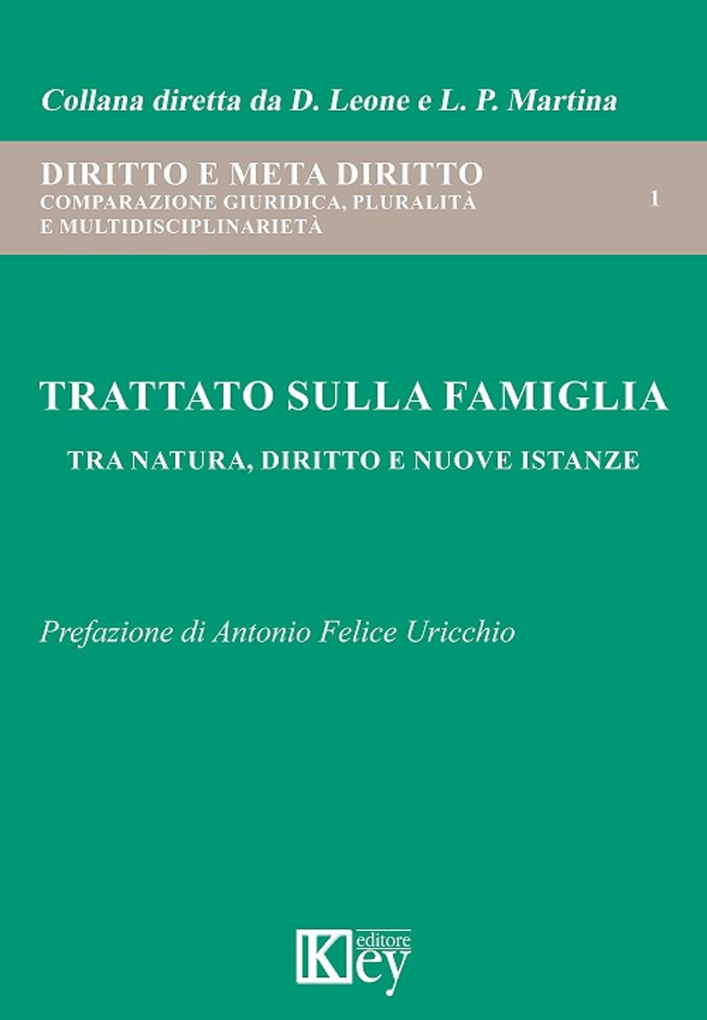 Libri Domenica Leone Martina Luigi Piero - Trattato Sulla Famiglia. Tra Natura Diritto E Nuove Istanze NUOVO SIGILLATO EDIZIONE DEL SUBITO DISPONIBILE