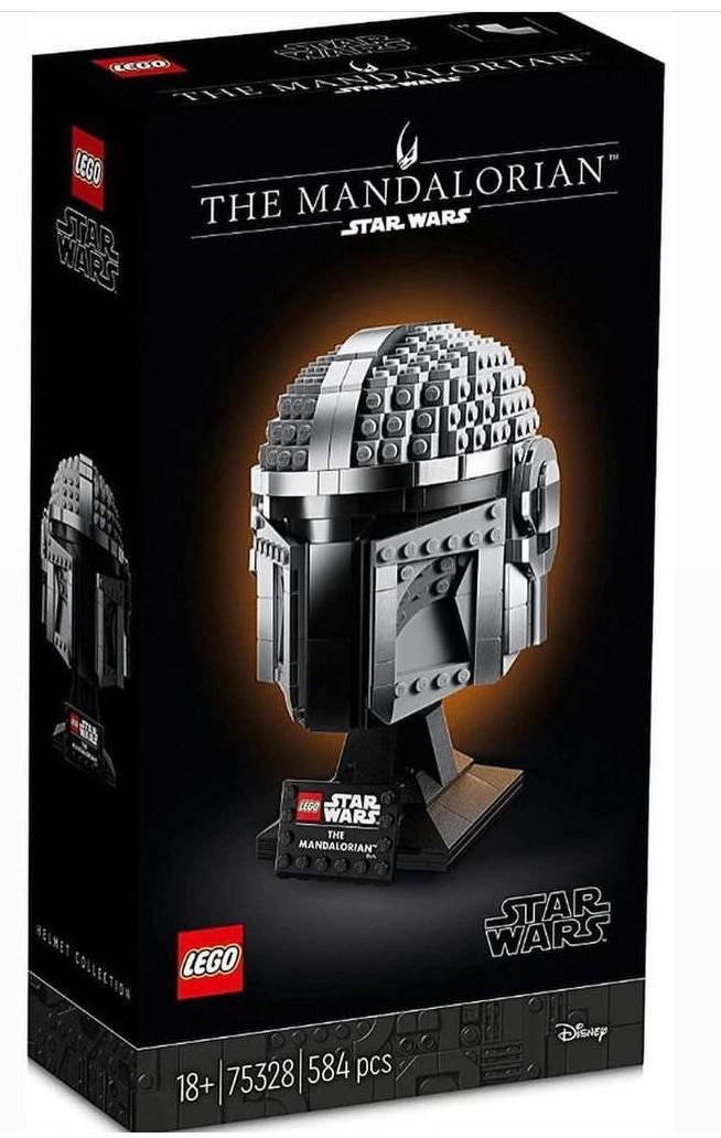 Merchandising Star Wars:  75328 - Casco The Mandalorian NUOVO SIGILLATO EDIZIONE DEL SUBITO DISPONIBILE