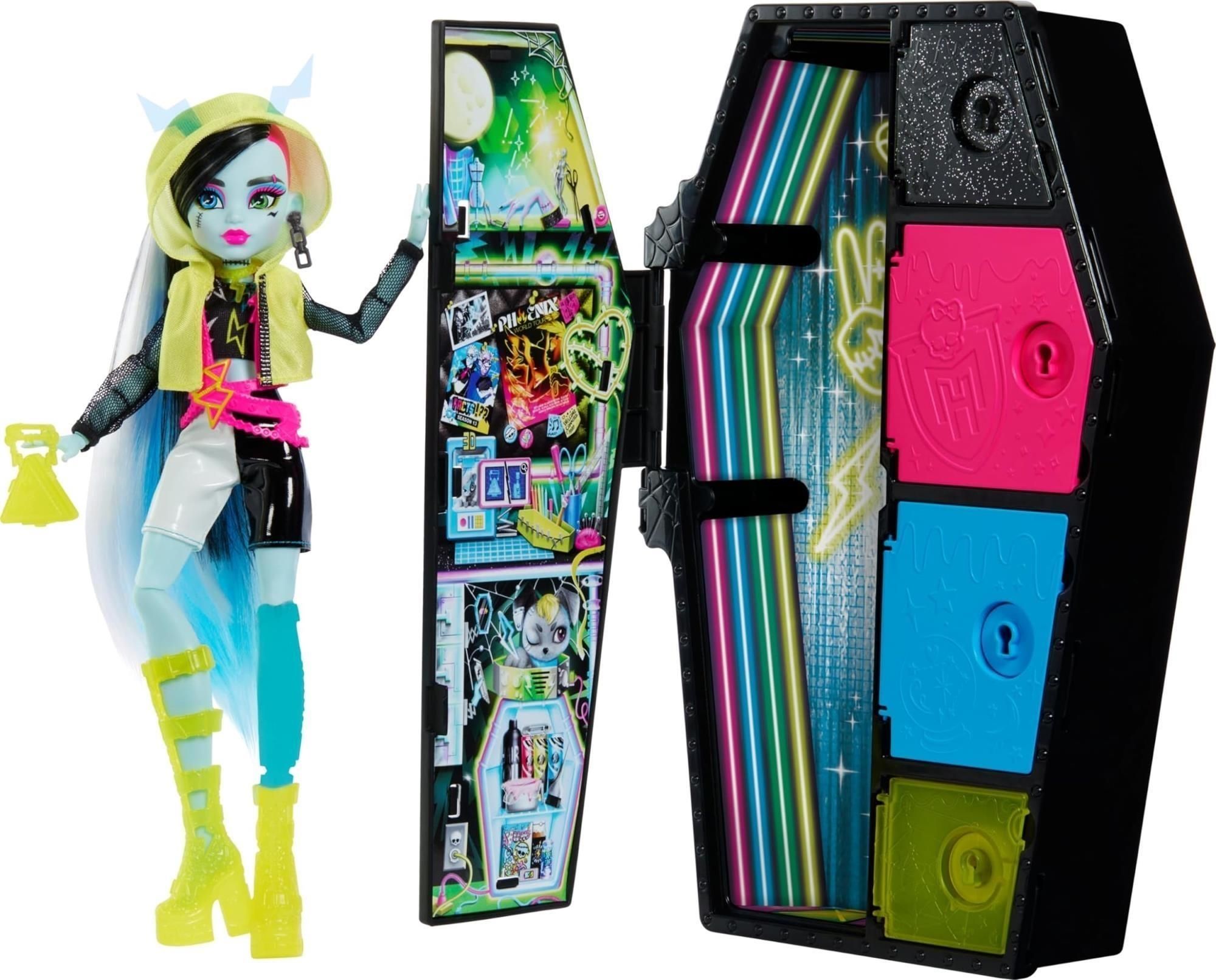 Merchandising Monster High:  - Neon Frights Frankie Stein NUOVO SIGILLATO EDIZIONE DEL SUBITO DISPONIBILE