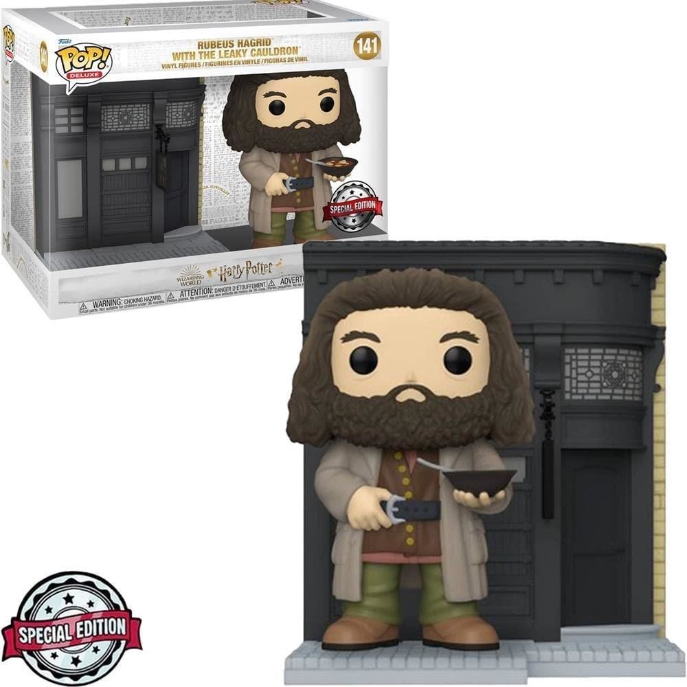 Merchandising Harry Potter:  Pop Deluxe - Diagon Alley - The Leaky Cauldron Vinyl Figure 141 NUOVO SIGILLATO EDIZIONE DEL SUBITO DISPONIBILE