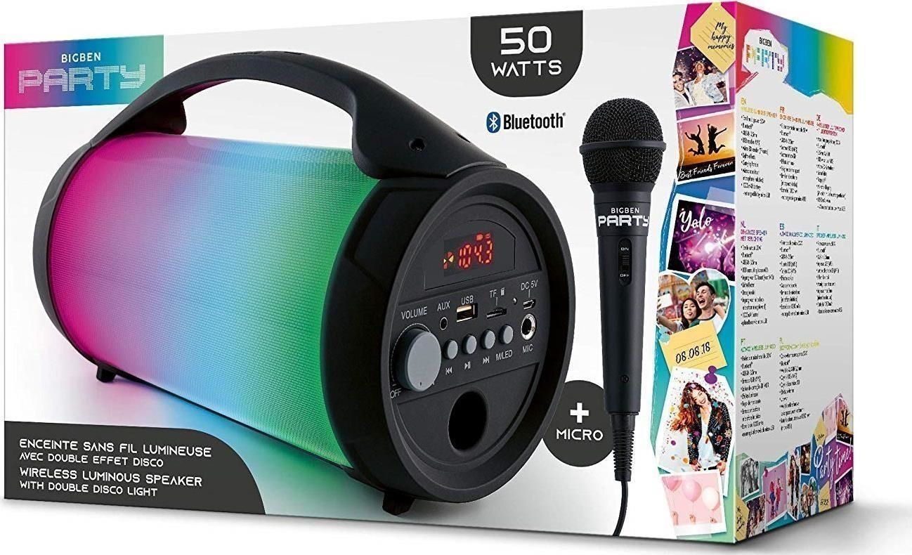 Audio & Hi-Fi : Speaker Bt 50W Luci - Mic Lite Partybtlite NUOVO SIGILLATO SUBITO DISPONIBILE