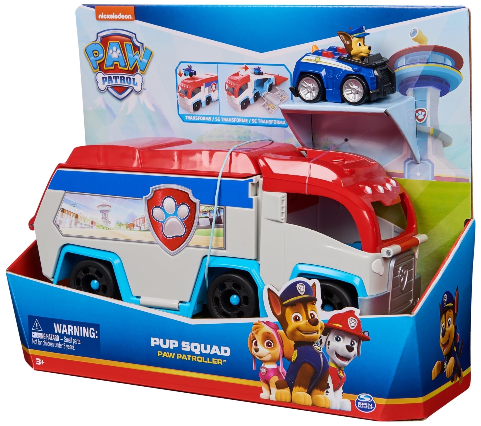 Merchandising Paw Patrol:  Paw Patroller Pup Squad NUOVO SIGILLATO EDIZIONE DEL SUBITO DISPONIBILE