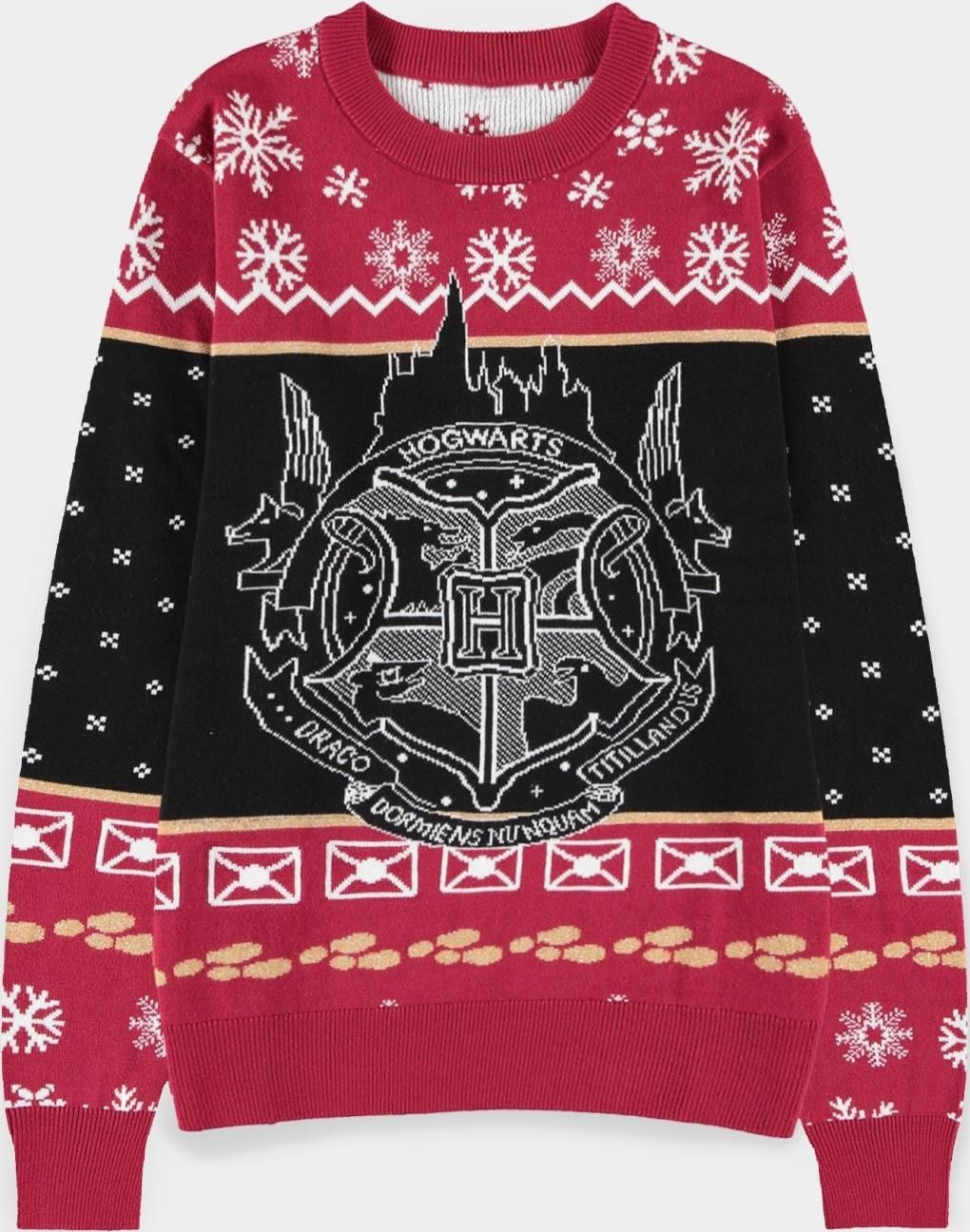 Abbigliamento Harry Potter: Christmas Jumper Multicolor Maglione Tg. M NUOVO SIGILLATO EDIZIONE DEL SUBITO DISPONIBILE unisex