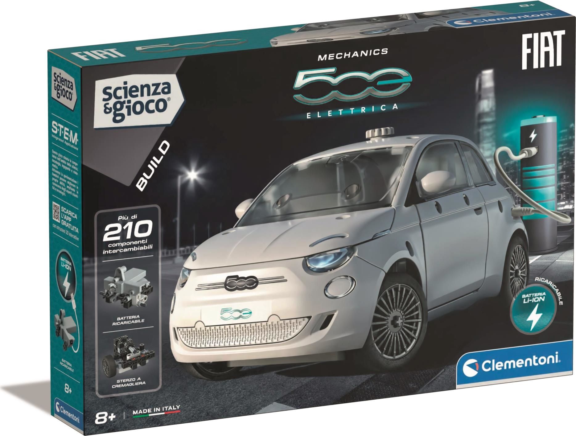 Merchandising : Build Robotics - Fiat 500 E Made In Italy 8+ NUOVO SIGILLATO EDIZIONE DEL SUBITO DISPONIBILE