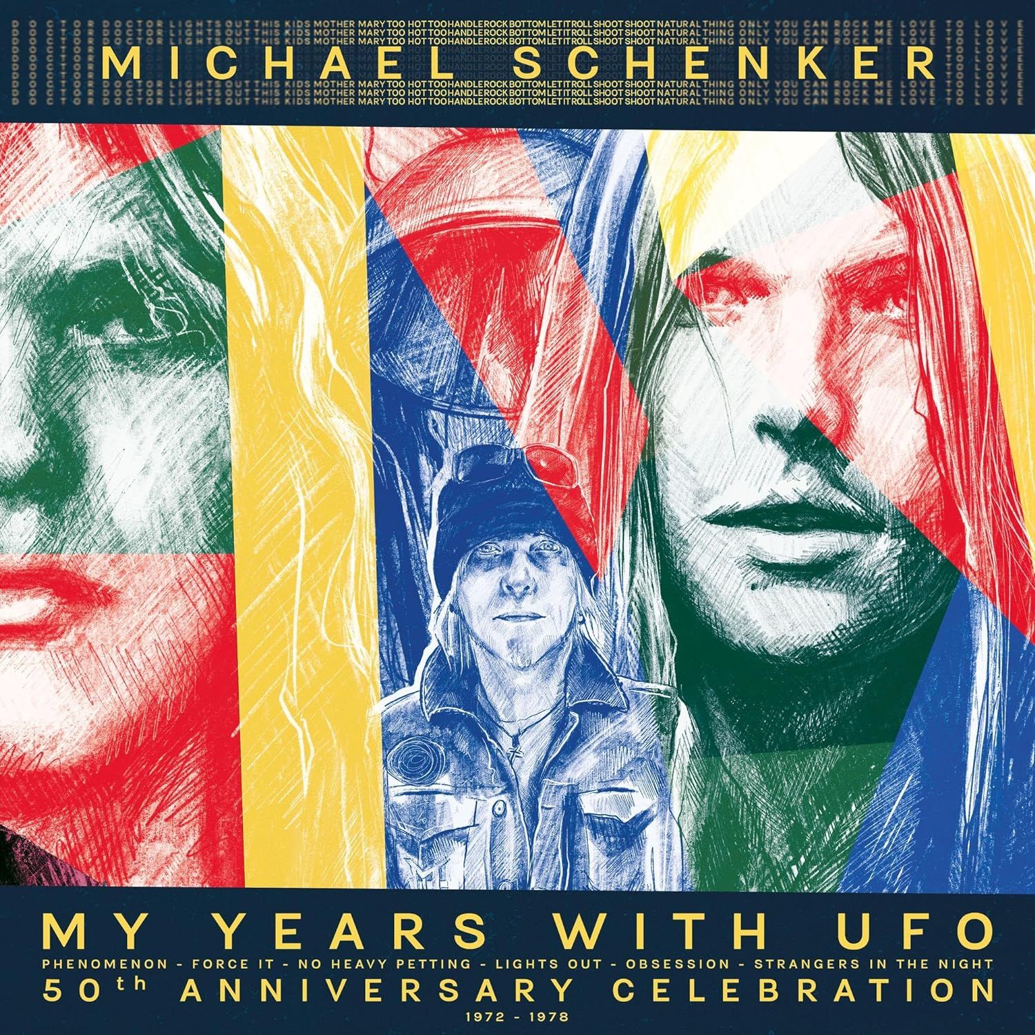 Vinile Michael Schenker - My Years con Ufo Transparent Vinyl 2 Lp NUOVO SIGILLATO SUBITO DISPONIBILE verde