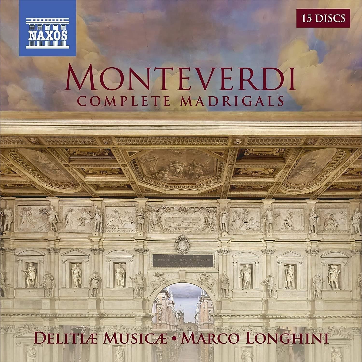 Audio Cd Claudio Monteverdi - Complete Madrigals 15 Cd NUOVO SIGILLATO EDIZIONE DEL SUBITO DISPONIBILE