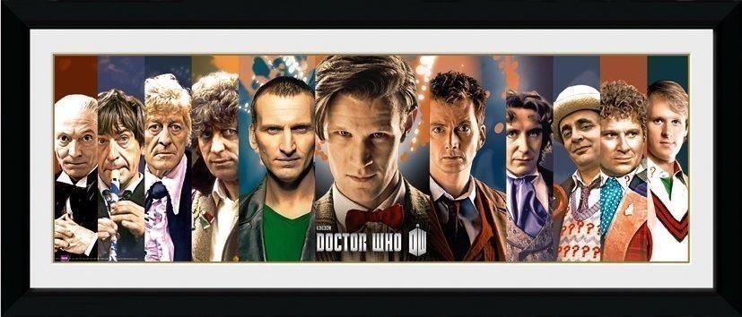 Merchandising Doctor Who: 11 Doctors Stampa In Cornice 76x30 Cm NUOVO SIGILLATO EDIZIONE DEL SUBITO DISPONIBILE