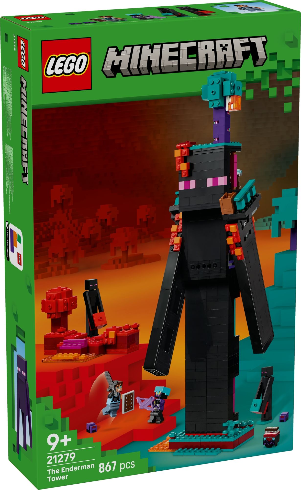 Merchandising : 21279 - Minecraft - La Torre DellEnderman NUOVO SIGILLATO EDIZIONE DEL SUBITO DISPONIBILE
