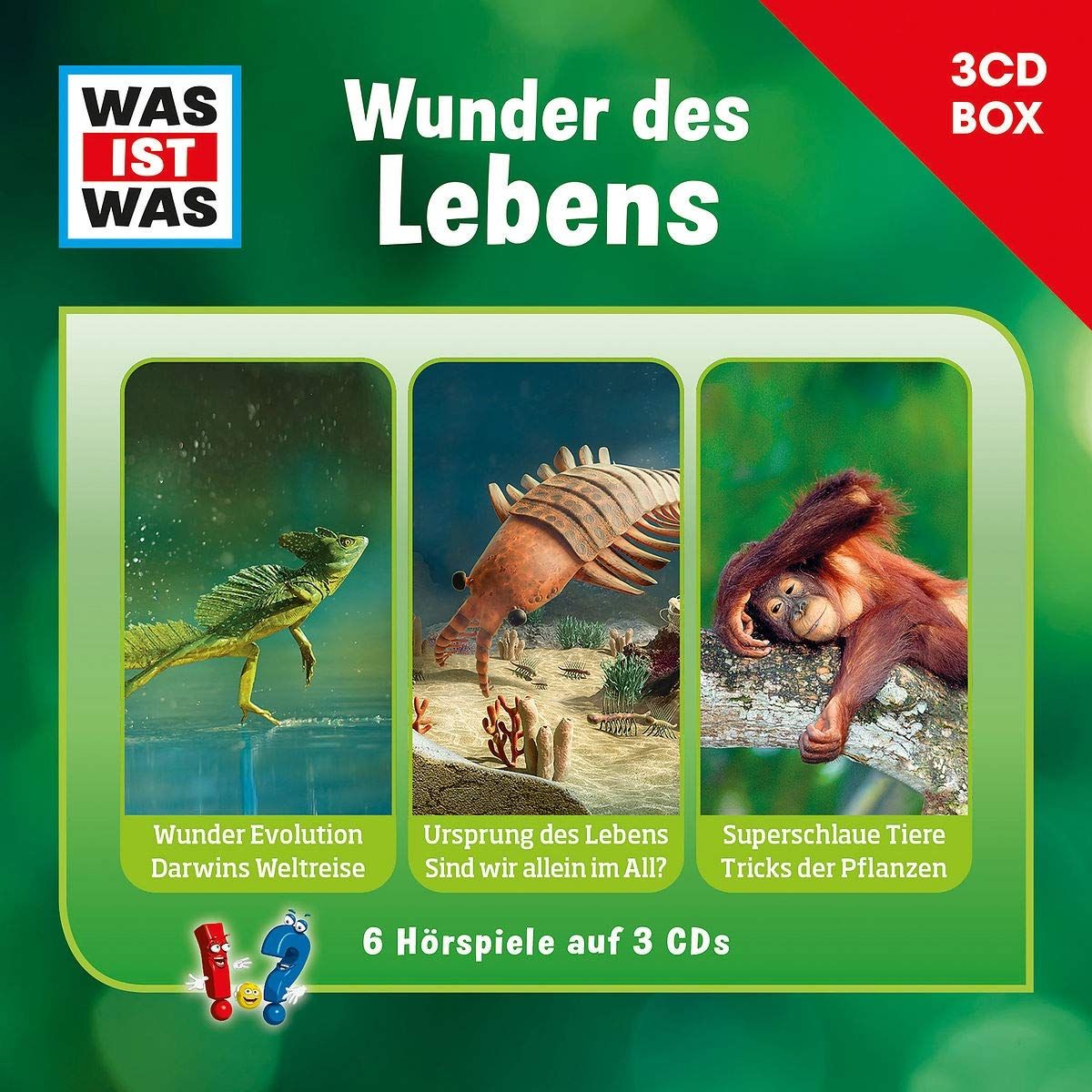 Audiolibro Was  Was - Was  Was 3-Cd HRspielbox Vol.10-Leben 3 Cd NUOVO SIGILLATO EDIZIONE DEL SUBITO DISPONIBILE