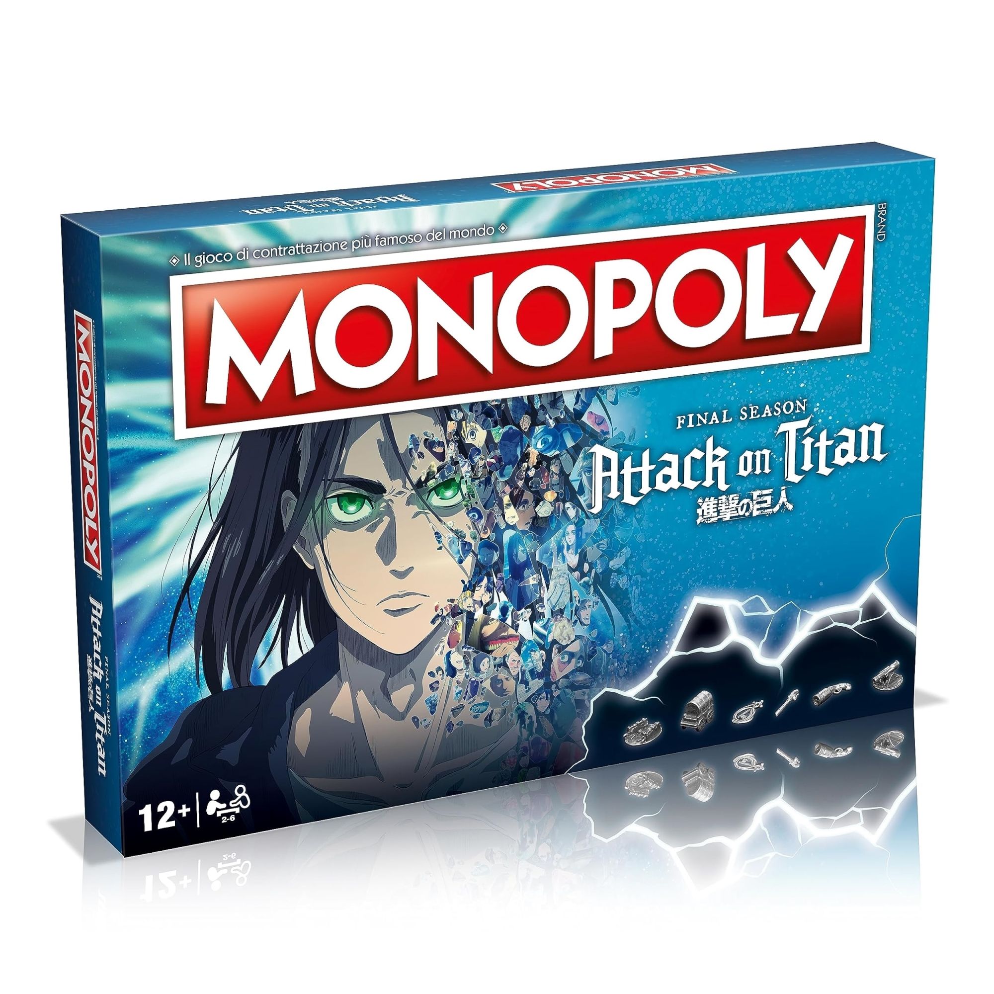 Merchandising Monopoly: Attack On Titan:  - Final Season NUOVO SIGILLATO EDIZIONE DEL SUBITO DISPONIBILE