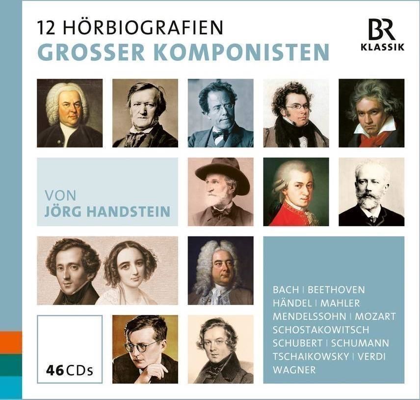 Audio Cd Jorg Handstein - 12 Horbiografien Grosser Komponisten 46 Cd NUOVO SIGILLATO EDIZIONE DEL SUBITO DISPONIBILE