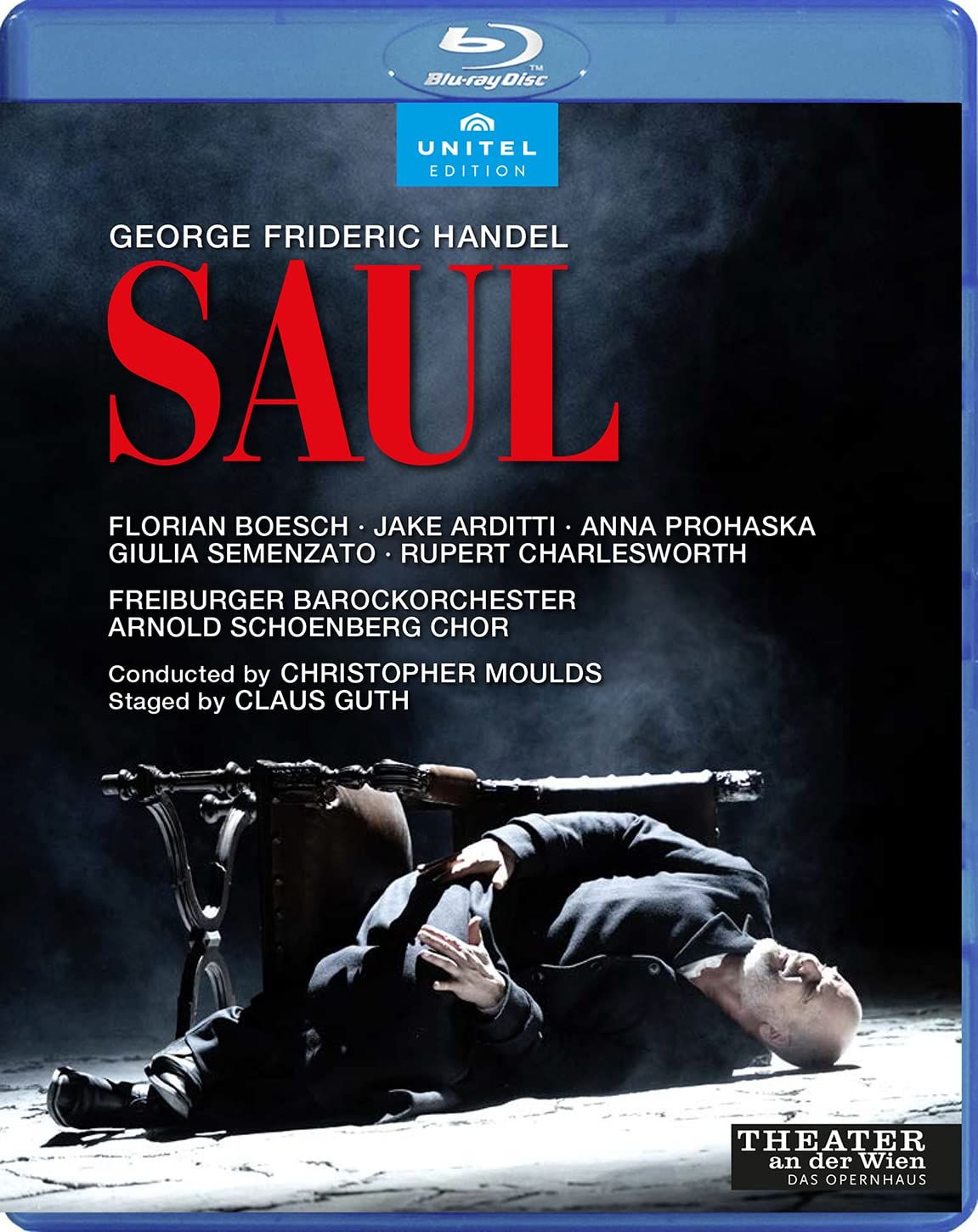 Music Georg Friedrich Handel - Saul NUOVO SIGILLATO EDIZIONE DEL SUBITO DISPONIBILE blu-ray