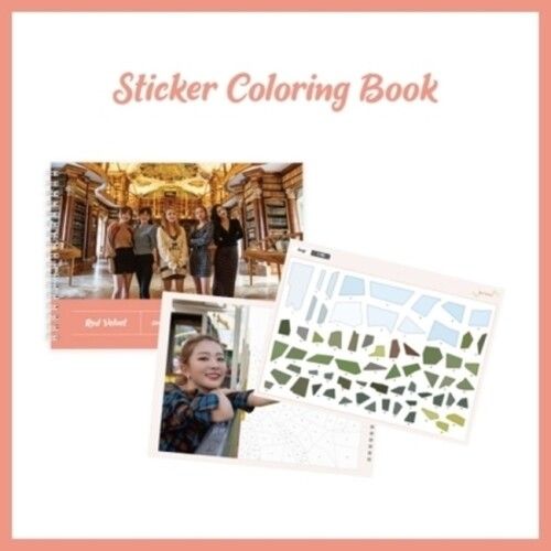 Audio Cd Red Velvet - Sticker Coloring Book NUOVO SIGILLATO EDIZIONE DEL DISPO ENTRO UN MESE SU ORDINAZIONE