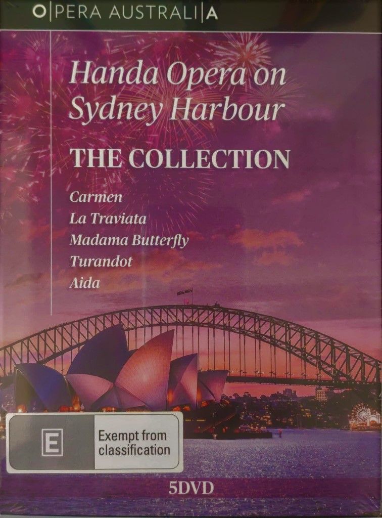 Music Dvd Handa Opera On Sydney Harbour: The Collection Various 5 Dvd NUOVO SIGILLATO EDIZIONE DEL SUBITO DISPONIBILE