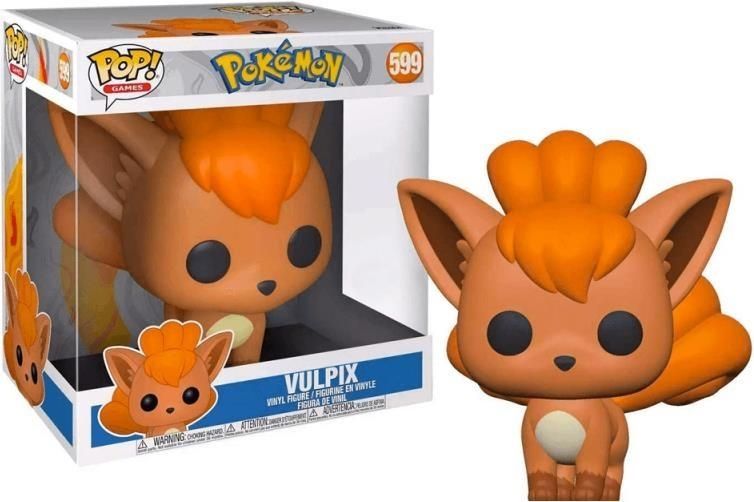 Merchandising Pokemon:  Pop Games - Vulpix Vinyl Figure 599 NUOVO SIGILLATO EDIZIONE DEL SUBITO DISPONIBILE 10 pollici