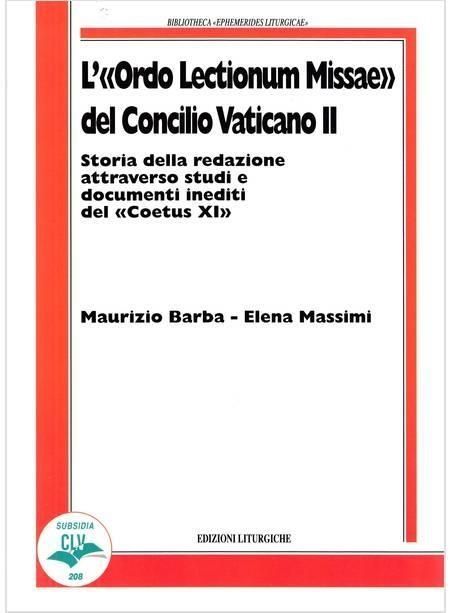 Libri Ordo Lectionum Missae Del Concilio Vaticano II L NUOVO SIGILLATO EDIZIONE DEL SUBITO DISPONIBILE