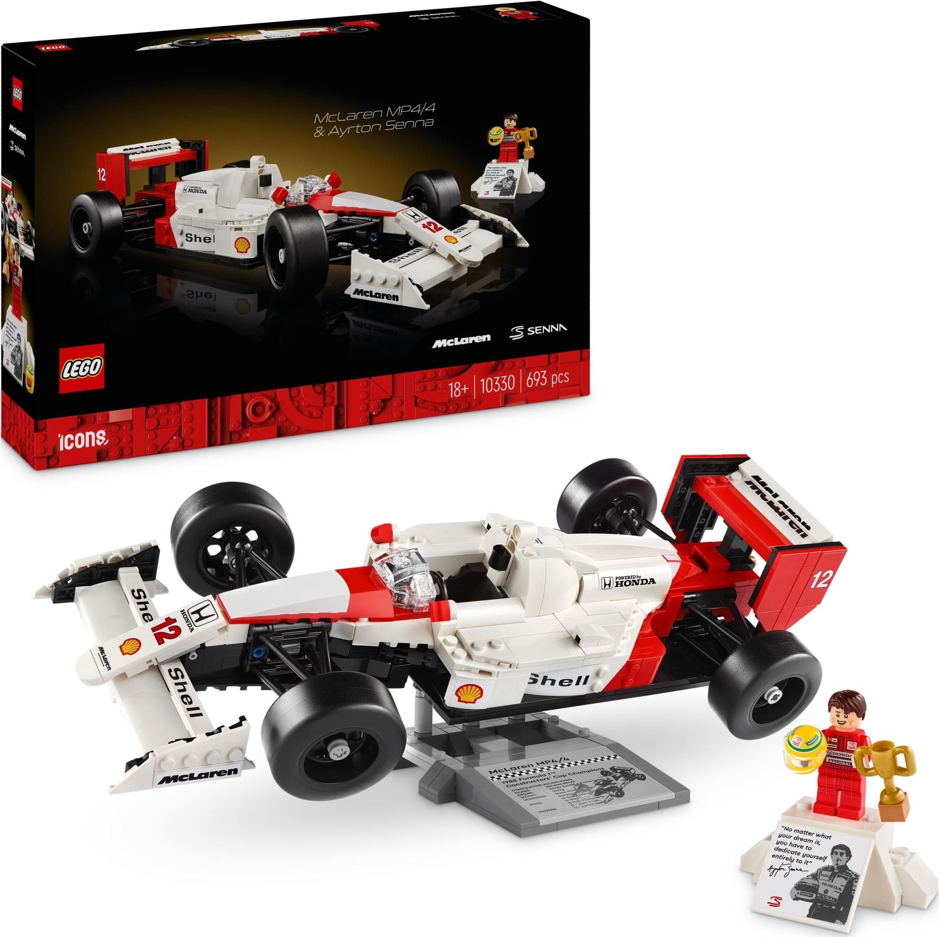 Merchandising : 10330 - Icons - McLaren E Ayrton Senna NUOVO SIGILLATO EDIZIONE DEL SUBITO DISPONIBILE