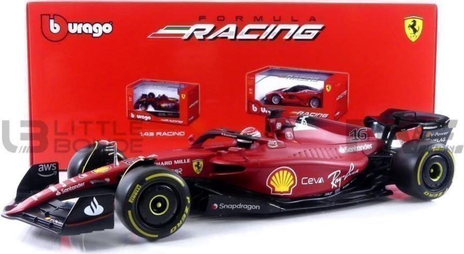 Merchandising : Ferrari F1-75 2022 con Helmet Vol 16 Leclerc 1:18 NUOVO SIGILLATO EDIZIONE DEL SUBITO DISPONIBILE