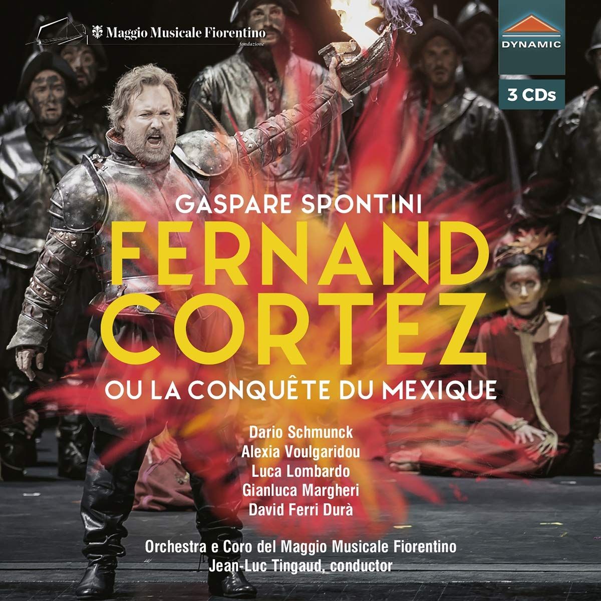 Audio Cd Gaspare Spontini - Fernand Cortez Ou La Conquete Du Mexique 3 Cd NUOVO SIGILLATO EDIZIONE DEL SUBITO DISPONIBILE