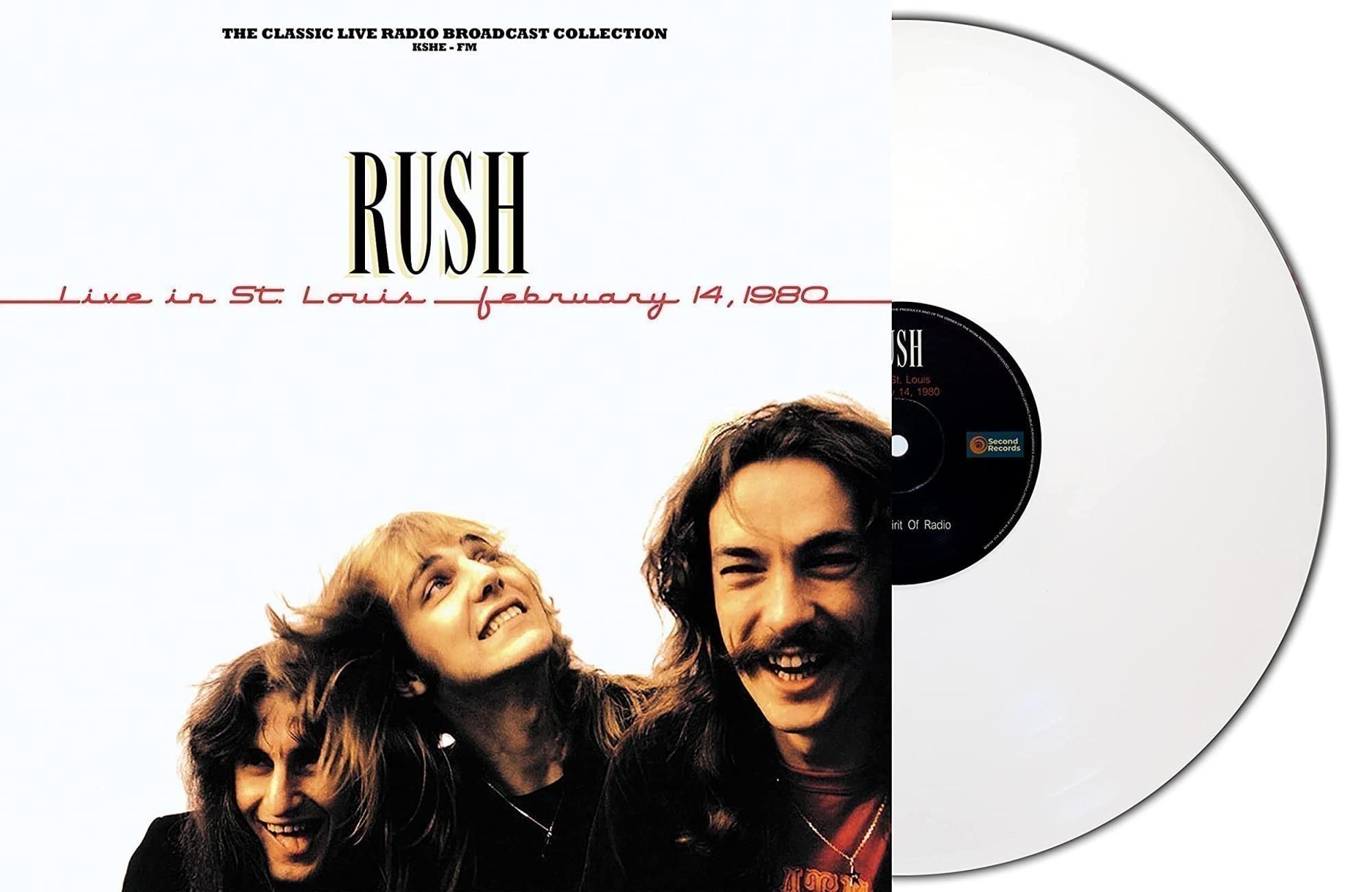 Vinile Rush - Live In St Louis February 14 1980 Coloured Vinyl NUOVO SIGILLATO EDIZIONE DEL SUBITO DISPONIBILE