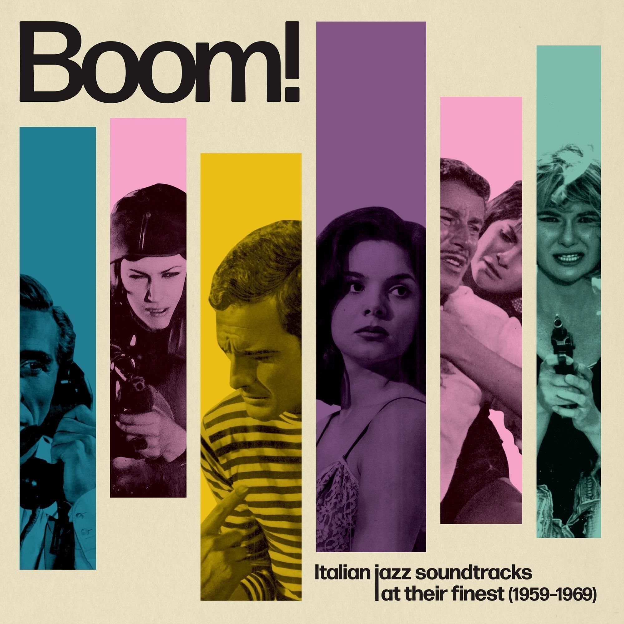 Vinile Boom Italian Jazz Soundtracks At Their Finest 1959-1969 2 Lp NUOVO SIGILLATO EDIZIONE DEL SUBITO DISPONIBILE