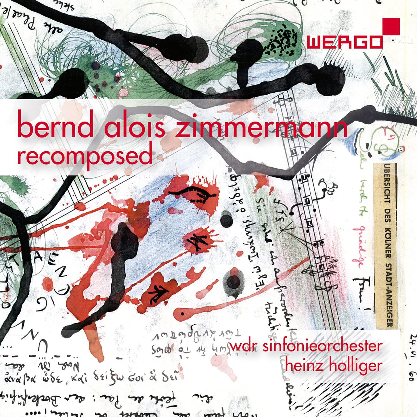 Audio Cd Bernd Alois Zimmermann - Recomposed 3 Cd NUOVO SIGILLATO EDIZIONE DEL SUBITO DISPONIBILE