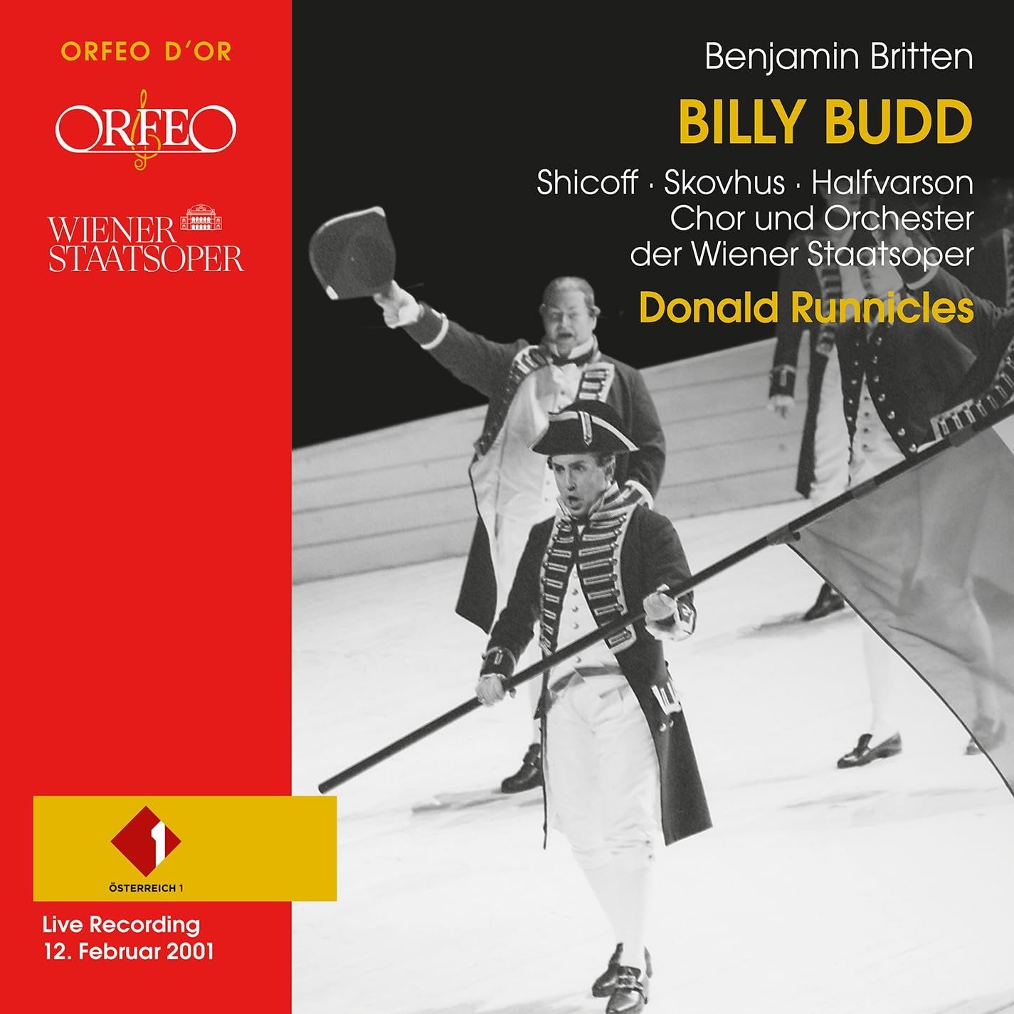 Audio Cd Benjamin Britten - Billy Budd 2001 Live Recording 3 Cd NUOVO SIGILLATO EDIZIONE DEL SUBITO DISPONIBILE