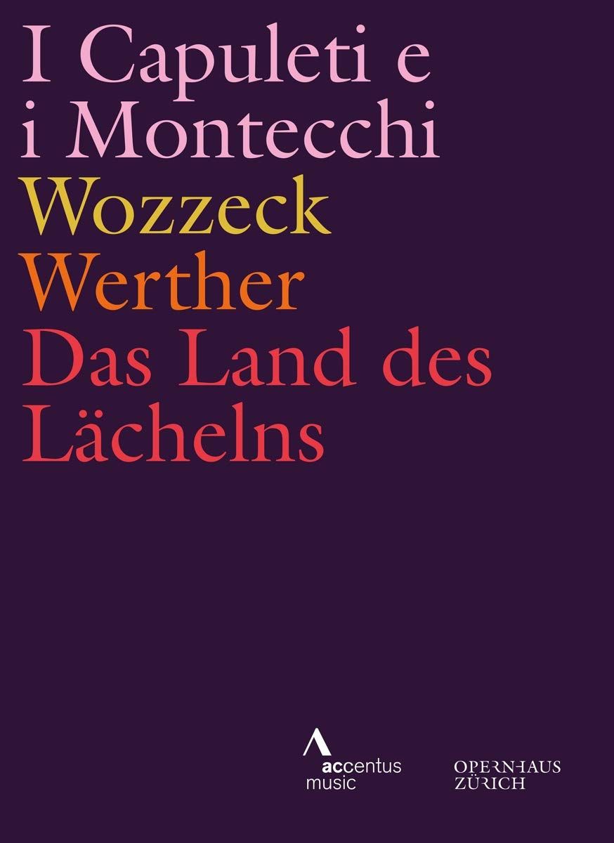 Music Dvd Operas From The Opernhaus Zurich 4 Dvd NUOVO SIGILLATO EDIZIONE DEL SUBITO DISPONIBILE