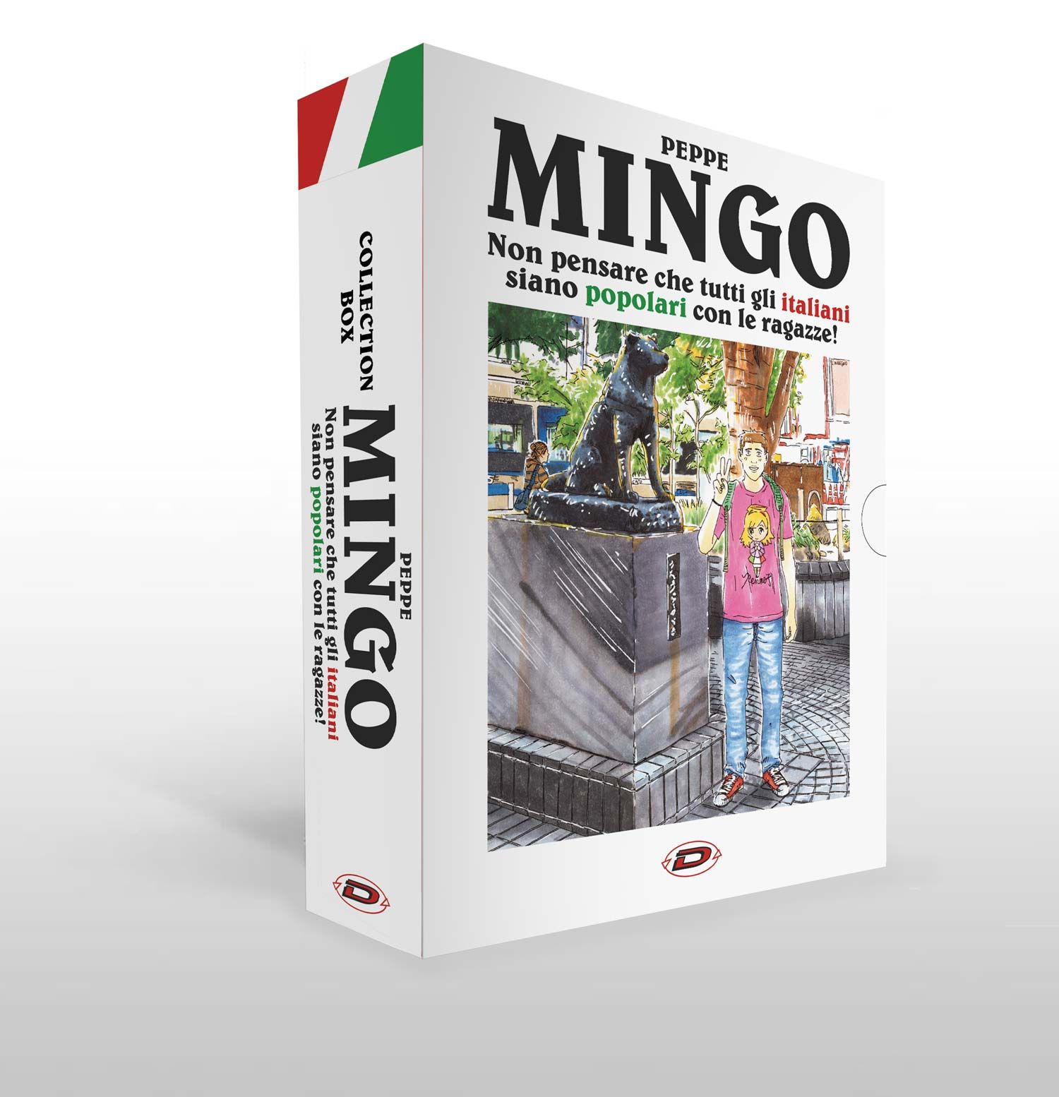 Libri Mingo - Non Pensare Che Tutti Gli Italiani Siano Popolari Con Le Ragazze 01-04 Cofanetto NUOVO SIGILLATO EDIZIONE DEL SUBITO DISPONIBILE