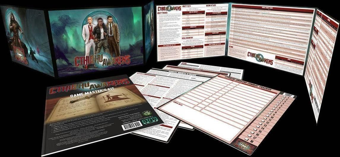 LIbri Steve Kenson - Cthulhu Awakens Game MasterS Kit NUOVO SIGILLATO EDIZIONE DEL SUBITO DISPONIBILE