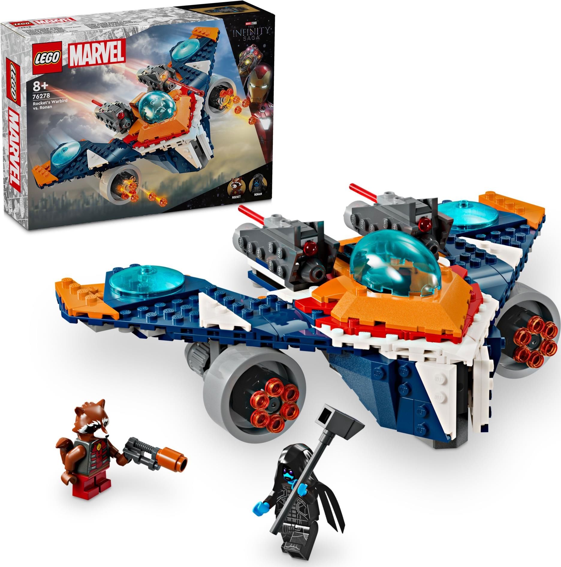 Merchandising Marvel:  76278 - Super Heroes - Warbird Di Rocket Vs. Ronan NUOVO SIGILLATO EDIZIONE DEL SUBITO DISPONIBILE