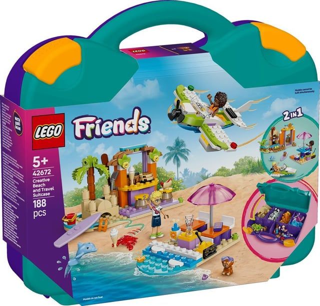 Merchandising : 42672 -  Friends - Valigia Creativa Da Spiaggia E Da Viaggio NUOVO SIGILLATO EDIZIONE DEL SUBITO DISPONIBILE